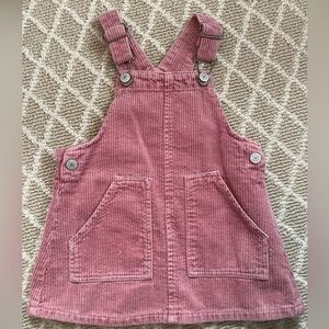 Zara corduroy dress 12-18 months